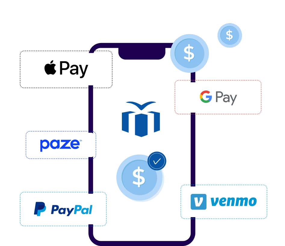 Payments wallets grphic