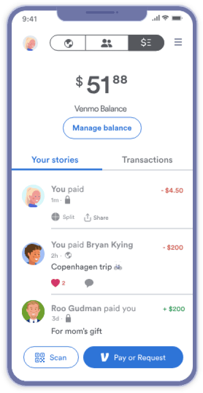 Venmo screenshot